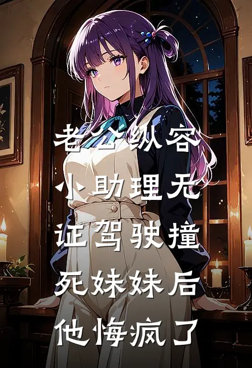 老公纵容小助理无证驾驶撞死妹妹后，他悔疯了