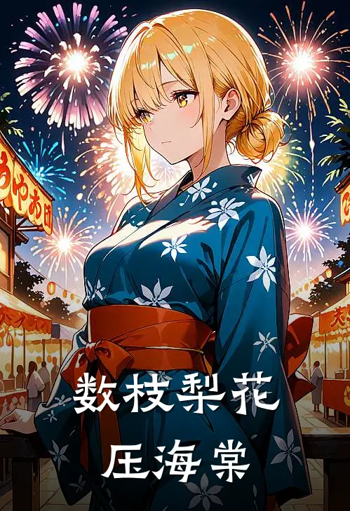 数枝梨花压海棠